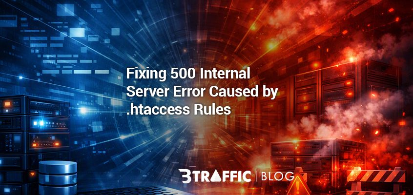 Fixing 500 Internal Server Error Caused by .htaccess Rules