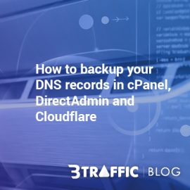 backup dns records in cpanel direct admin cloudflare