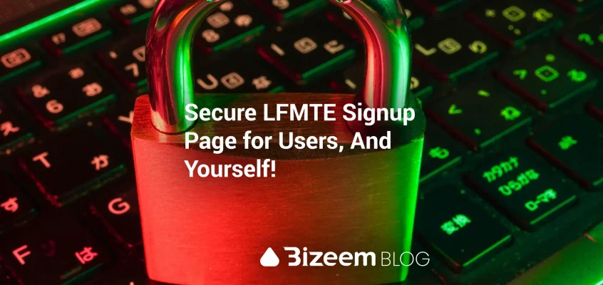 Secure LFMTE Signup Page Image
